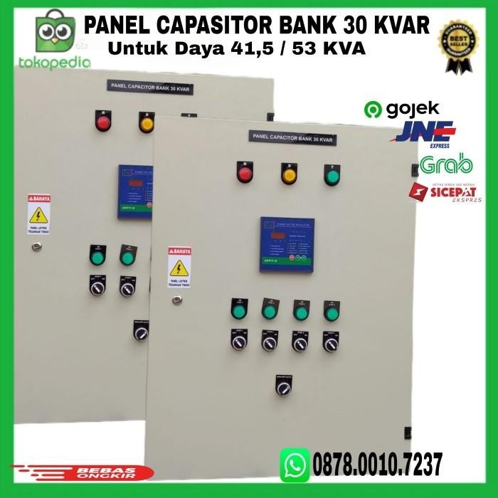 Panel Capasitor Bank 30 Kvar ( Panel Untuk Menaikkan Cosphi )