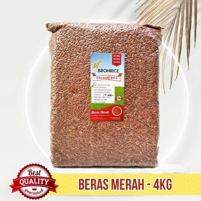 

TERBARU Beras Merah Organik 4kg