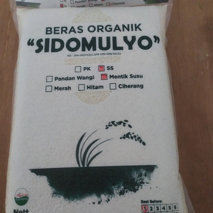 

TERBARU Beras Organik - Mentik Susu Sosoh (SS) 5 KG HOT SALE!