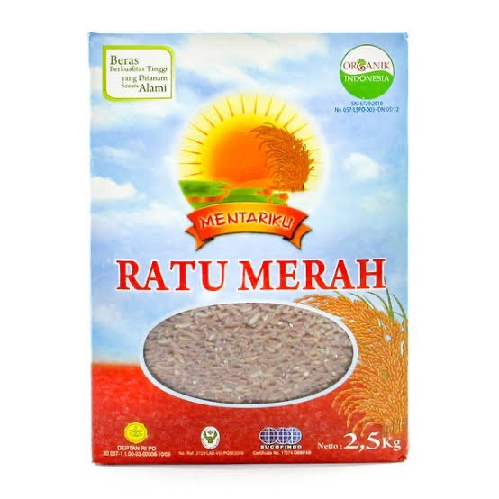 

TERBARU BERAS MERAH ORGANIK Mentariku Ratu Merah 2,5kg BISA GRAB!