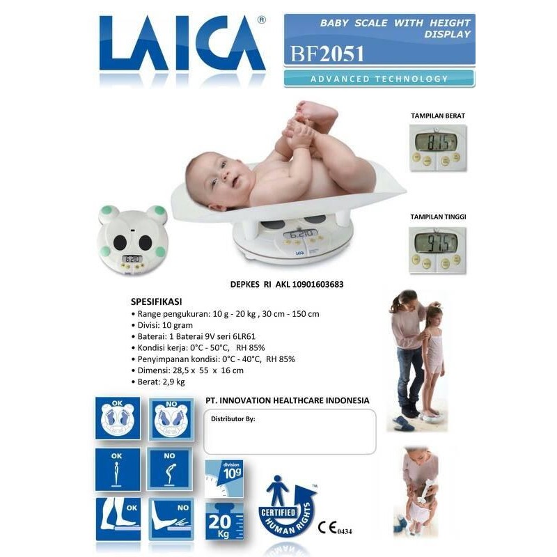 Timbangan Bayi Laica