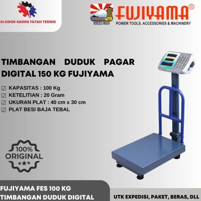 Fujiyama Timbangan Duduk Digital 100 Kg
