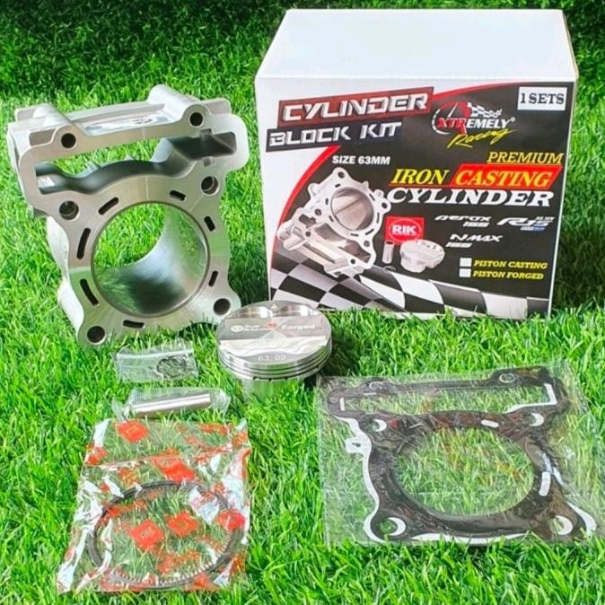 BLOK BORE UP NEW NMAX 155 R15VVA V3 MT15 AEROX 155 LEXI 63mm XTR