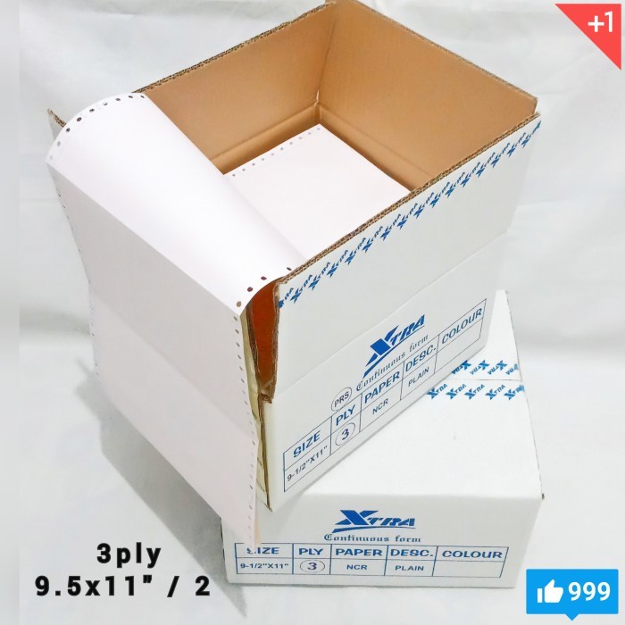 

HARGA DISC - Continuous form 3ply 9,5x11"/2