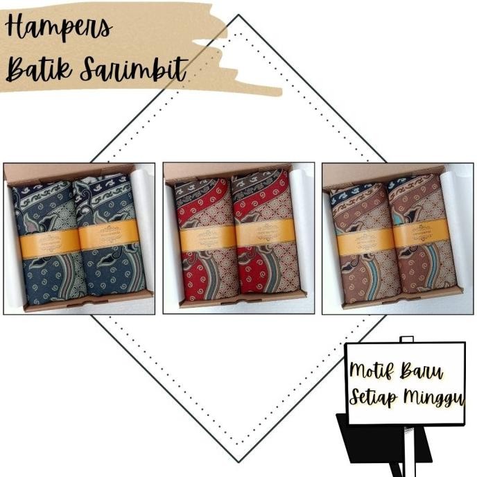 KADO NIKAHAN / KADO PERNIKAHAN / HAMPERS WEDDING KAIN BATIK SARIMBIT