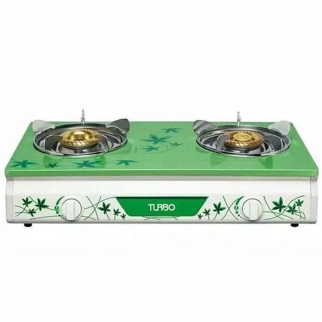 Philips Turbo Kompor Gas 2 Tungku Gs 2088 (Burner Kuningan Original)