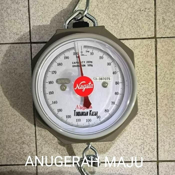 Timbangan Gantung Jarum Nagata C3 Cap. 200 Kg/Timbangan Gantung Nagata