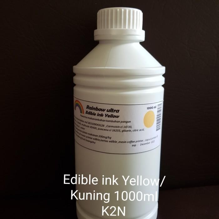 

Edible Ink Yellow 1000 Ml