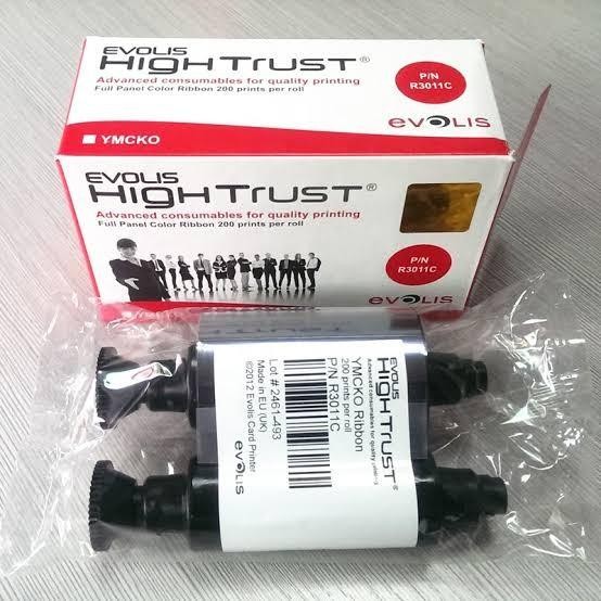 Ribbon Color Ymcko R3011 Evolis / Evolis / Evolis Pebble4 / Dualys