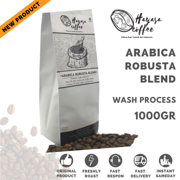 

Terbaru Kopi Hayasa Arabica Robusta Blend - 1 Kg