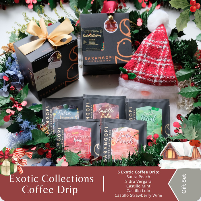 

Ready Stock Coffee Drip Premium - 100% Arabica - Sarangopi Blend - Filter Bag