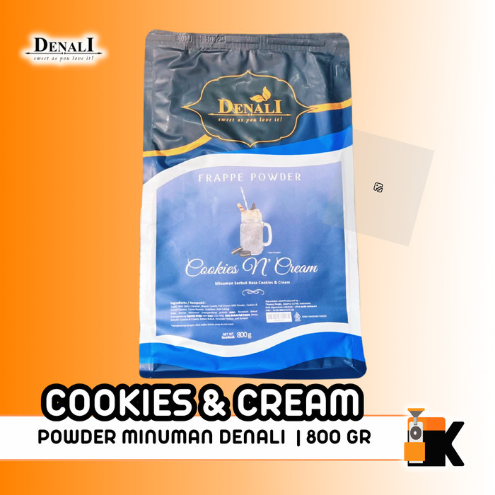 

Ready Stock 1 Pack Denali Powder Cookies And Cream