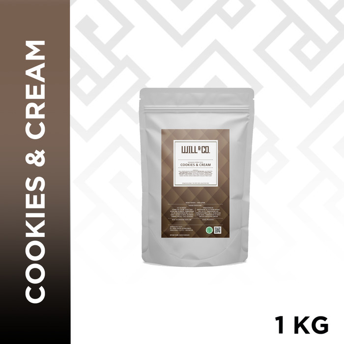 

Cuci Gudang Bubuk Minuman Rasa Cookies & Cream Premium Will&Co Powder 1Kg
