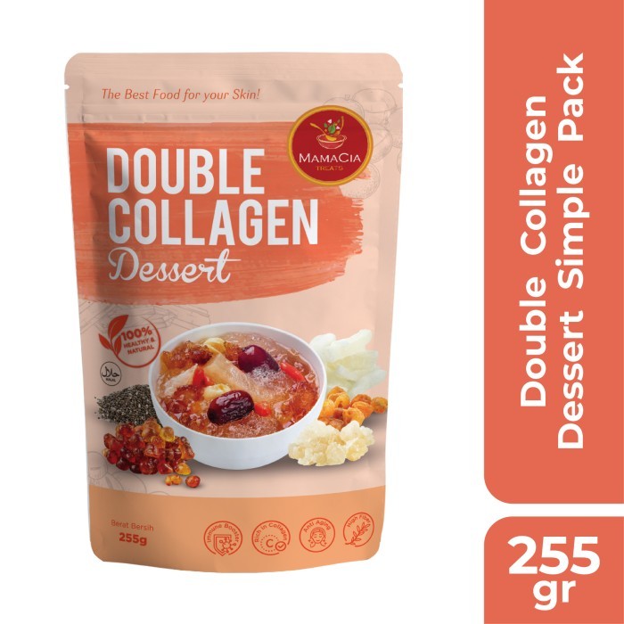 

Ready Stock Paket Double Collagen Simple Pack Mamacia Treats / Healthy Dessert