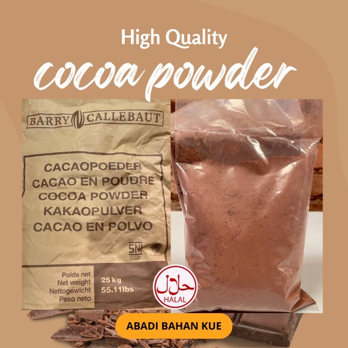 

Promo!! Cocoa Powder 1 Kg Barry Callebaut / Coklat Cocoa / Cacao