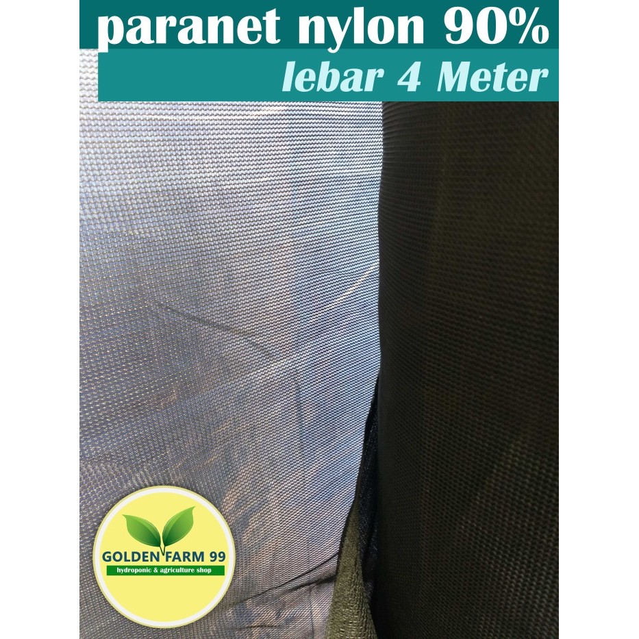 Paranet nylon 90% Lebar 4 Meter Kualitas Premium