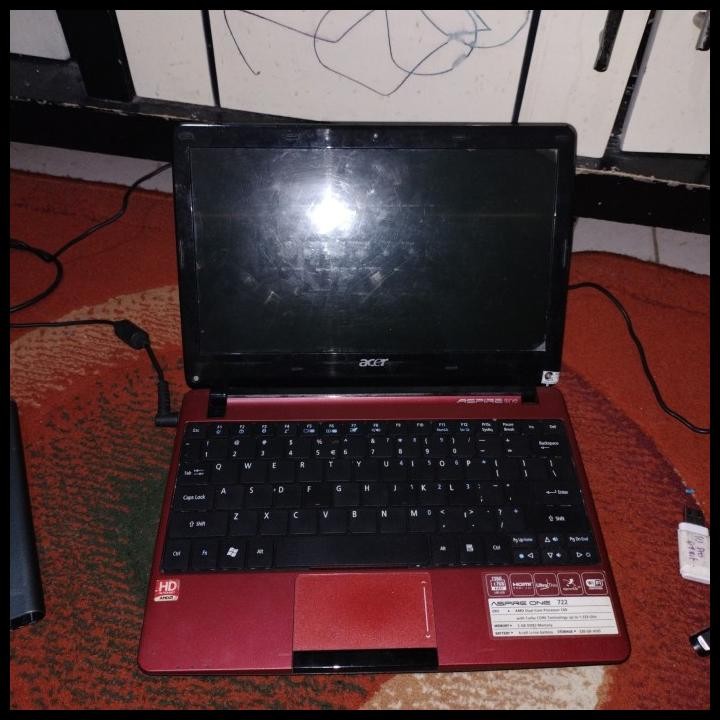 laptop notebook netbook bekas Murah Bergaransi Acer Aspire One 722