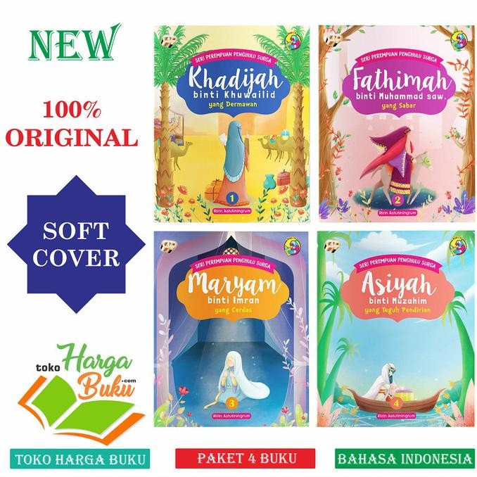 

Paket 4 Buku Seri Perempuan Penghulu Surga Komplit 1set GIP