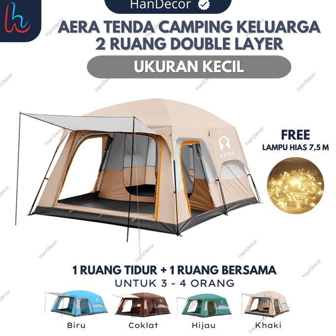 Tenda Camping Tentastic Outdoor Bedroom | Tenda Camping 4 Orang Dewasa