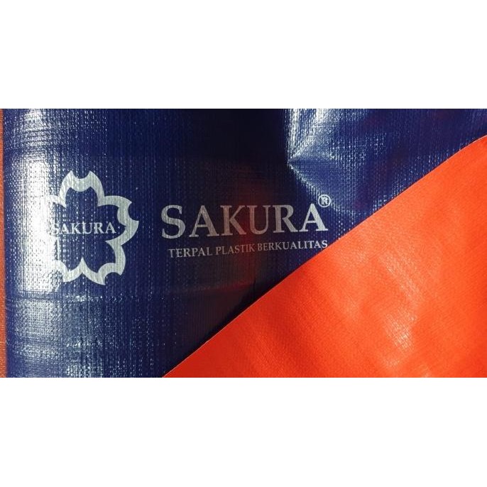 Terpal A12 Sakura U.K 6X8 Meter| Terpal 6X8 M Merk Sakura A12