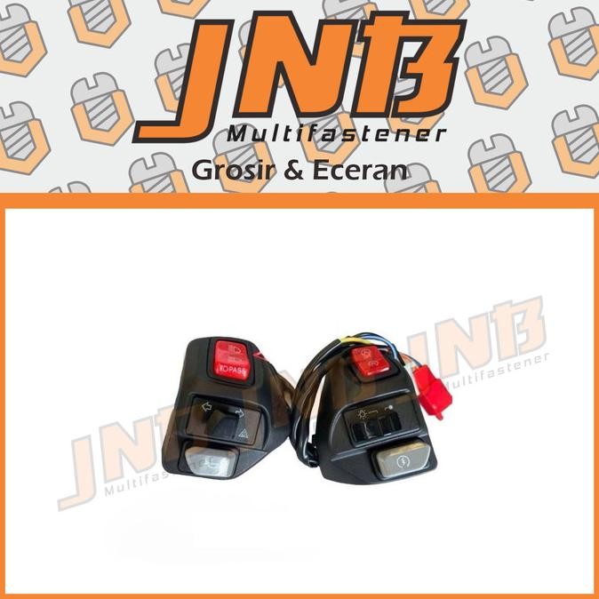 (Pnp) Saklar Aerox Vietnam Merah Holder Mio Hazard Saklar Jupiter Mio Saklar Kanan Kiri