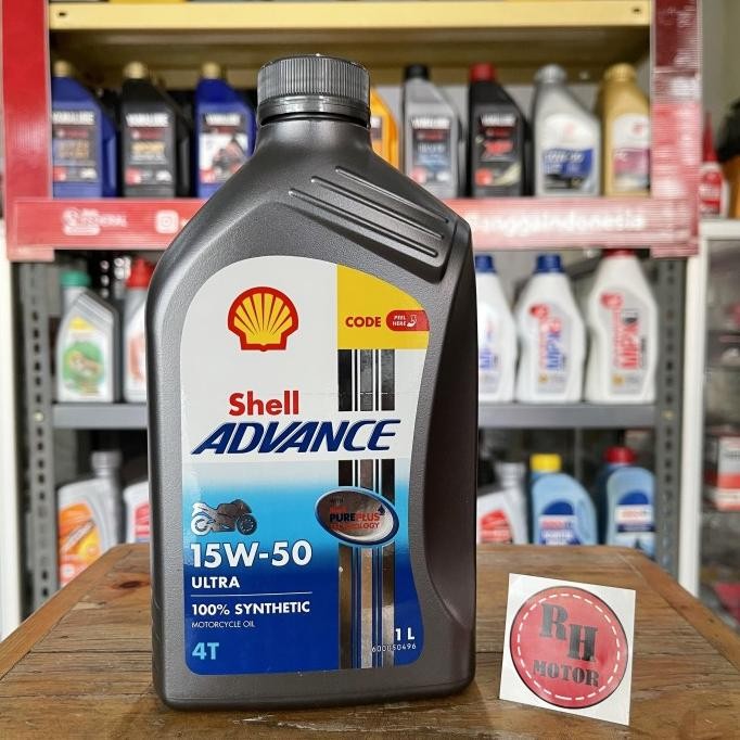 Special Price Oli Motor Shell Advance Ultra (15W-50) (1L)