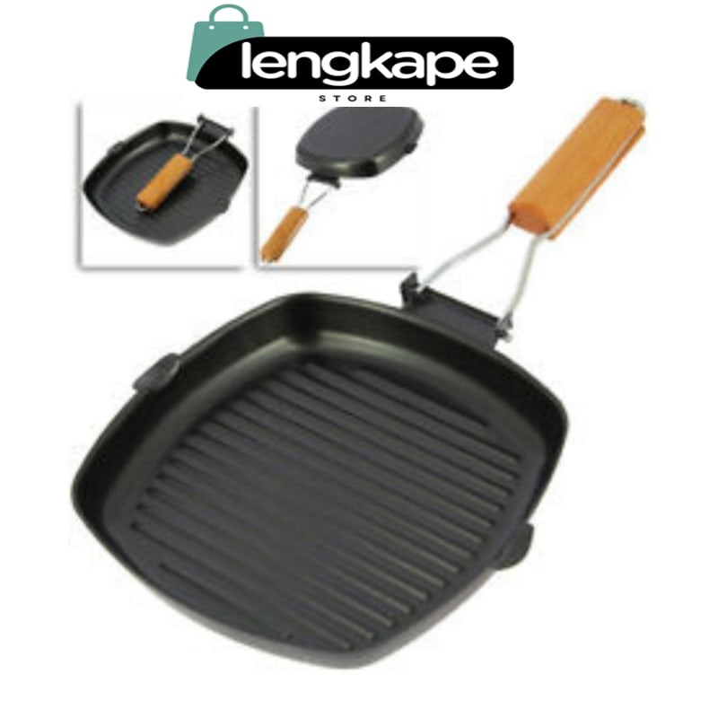 SQUARE GRILLPAN TEXANIA / WAJAN BAKAR MINI