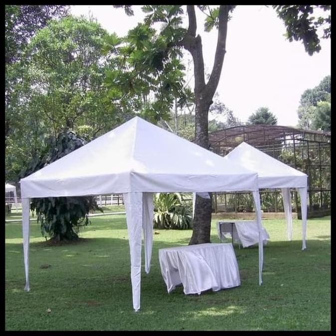 Murah Meriah Tenda Cafe 2X2 / Tenda Kerucut 2X2 / Piramid (Hanya Atap