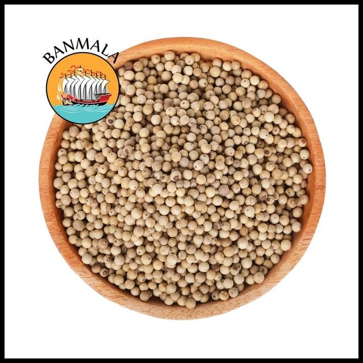 

Lada Putih Pertama White Pepper Powder 500G Murni Banmala Spices