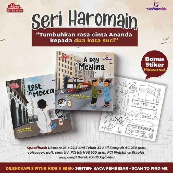 

Buku Anak Islami Seri Haromain