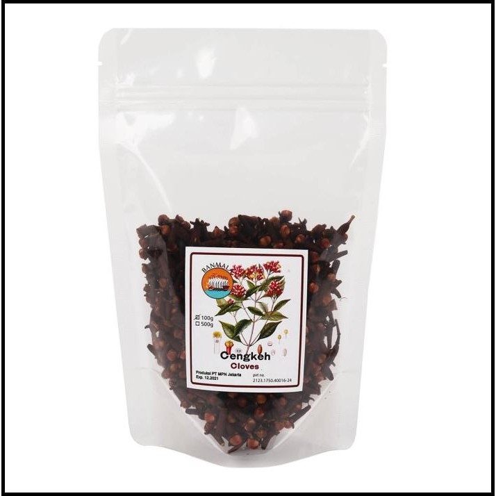 

Banmala Cengkeh Maluku 100G- Kuncup Bunga Kering Cengkih / Whloe Clove