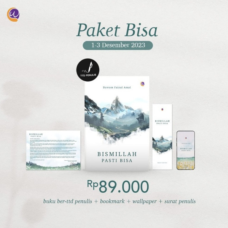 BUKU BISMILLAH PASTI BISA - DAWAM FAIZUL AMAL