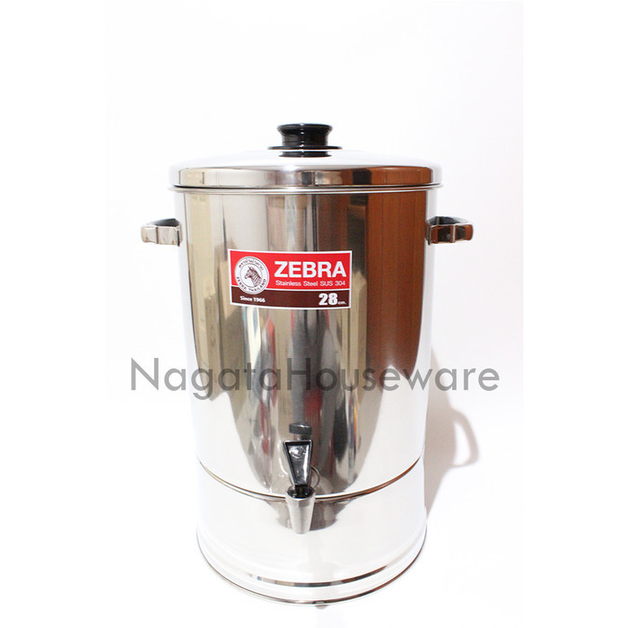 Dispenser Tempat air minuman Stainless Cooler Zebra 114028 Pendingin