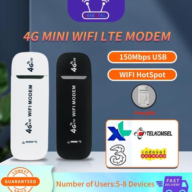 Modem Wifi 4G Support All Operator Sim Card 150 Mbps Modem 4G Lte