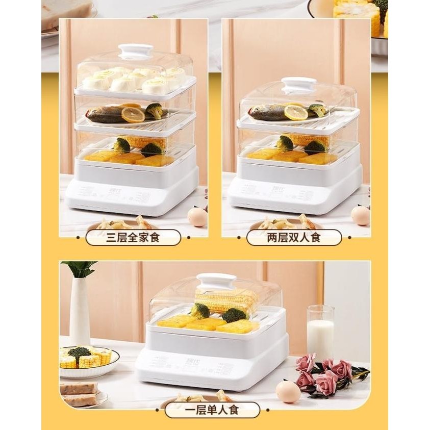 

familytoys STEAMER ELEKTRIK Kukusan listrik panci listrik food steame