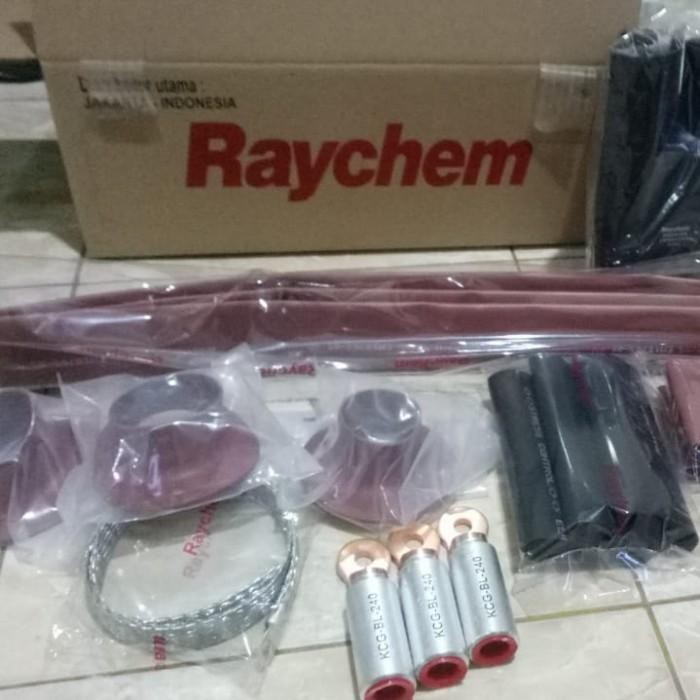 Terminasi Indoor Raychem Three Core 3X150Mm 24Kv Kit Dengan Skun