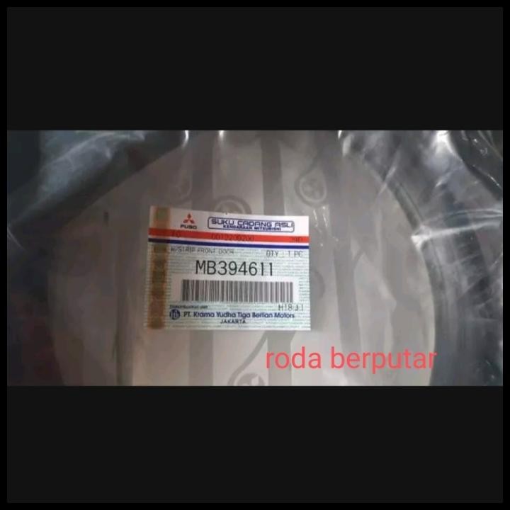 HOT DEAL KARET KACA PINTU MITSUBISHI COLT DIESEL RAGASA PS135 SEPASANG ASLI 