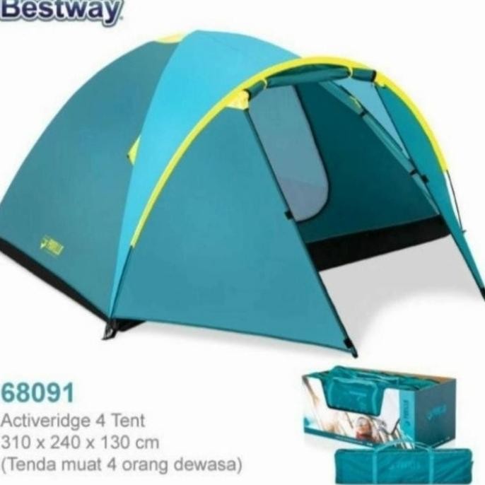 Tenda Bestway Pavillo 4 Orang Tenda Camping Double Layer
