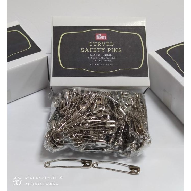 

BEBAS ONGKIR - PENITI BENGKOK CURVED QUILTING BASTING 100 gram BY PRYM