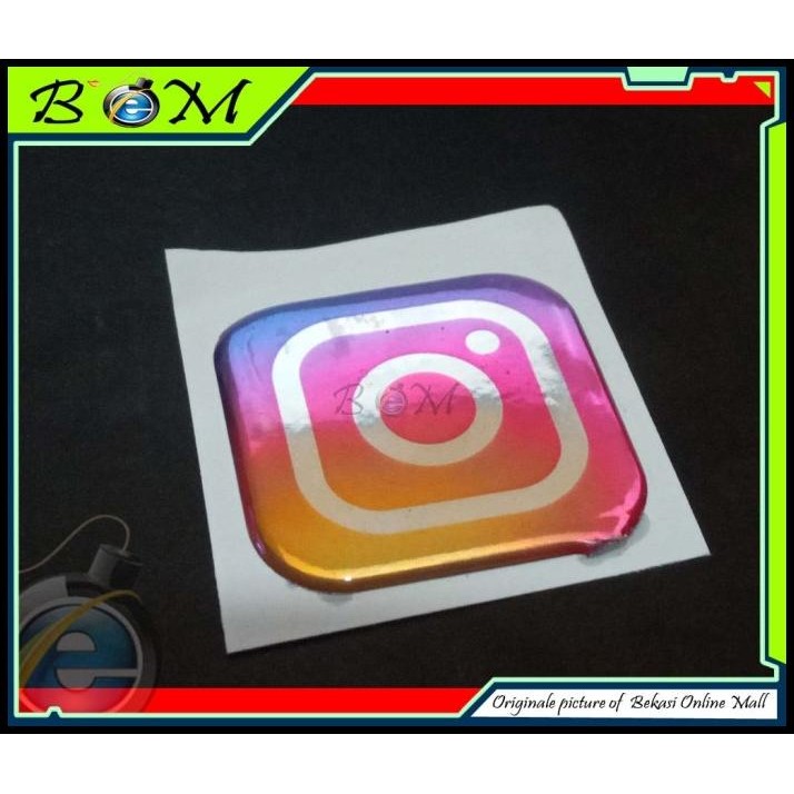 

HOT DEAL STICKER STIKER LOGO TIMBUL APLIKASI INSTAGRAM IG !