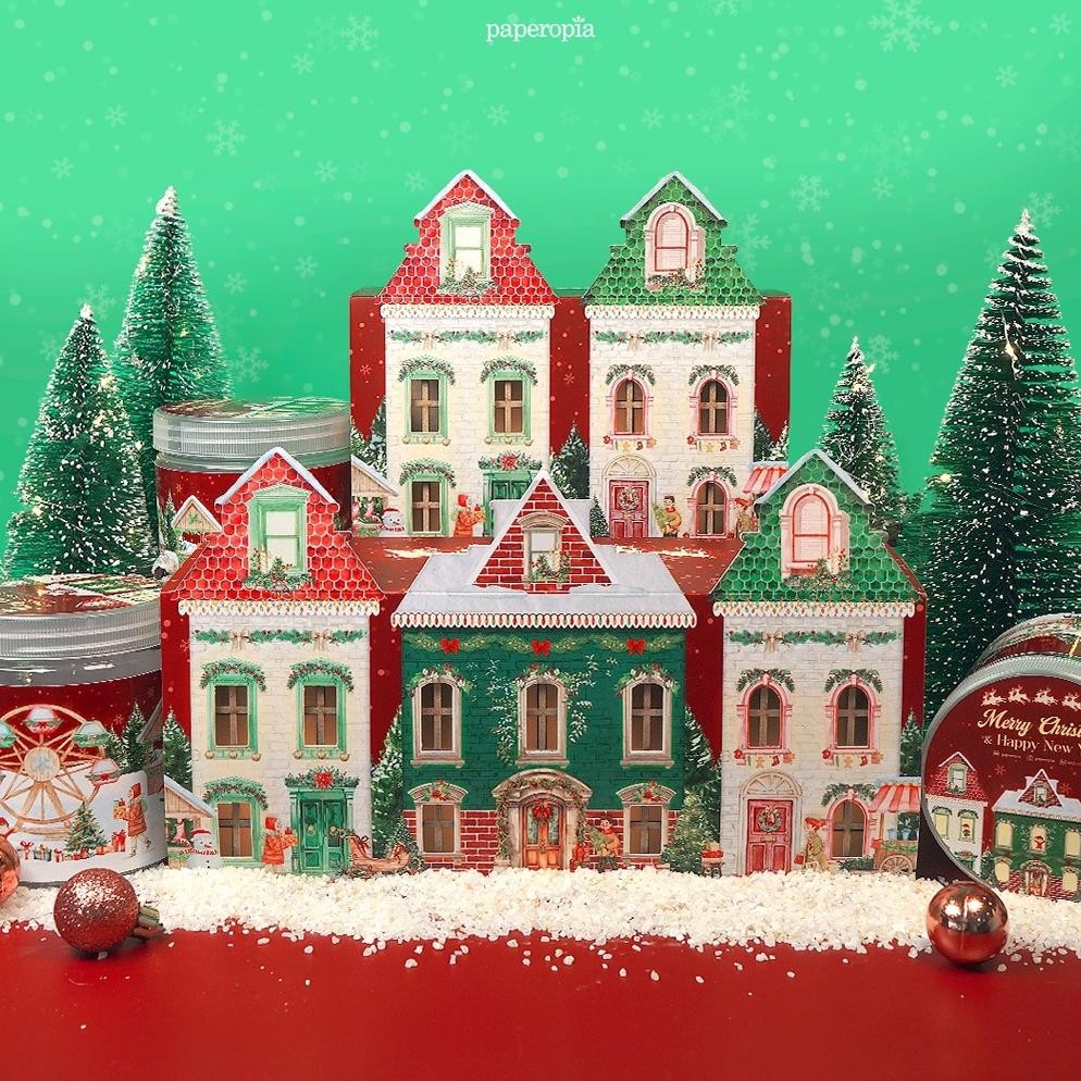 

Box Kue kering NATAL kemasan hampers christmas kekinian