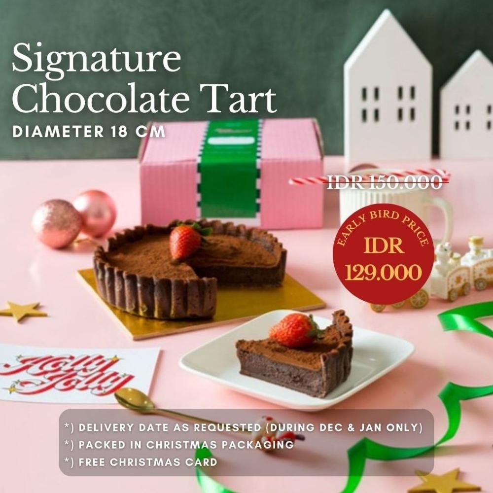 

CR - CHRISTMAS HAMPERS NATAL / BINGKISAN / PARCEL - Chocolate Tart / Coklat TERLARIS