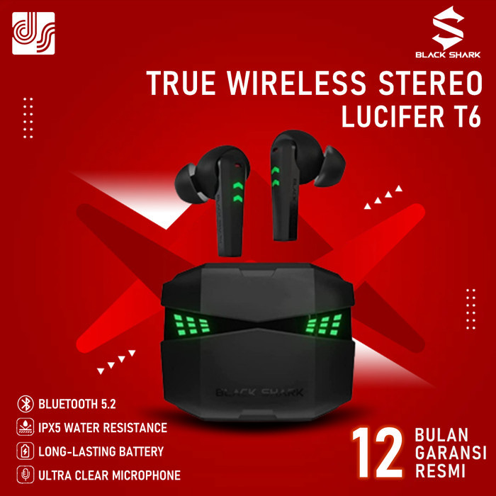 Black Shark TWS Lucifer T6 True Wireless Gaming Ultra-low Latency
