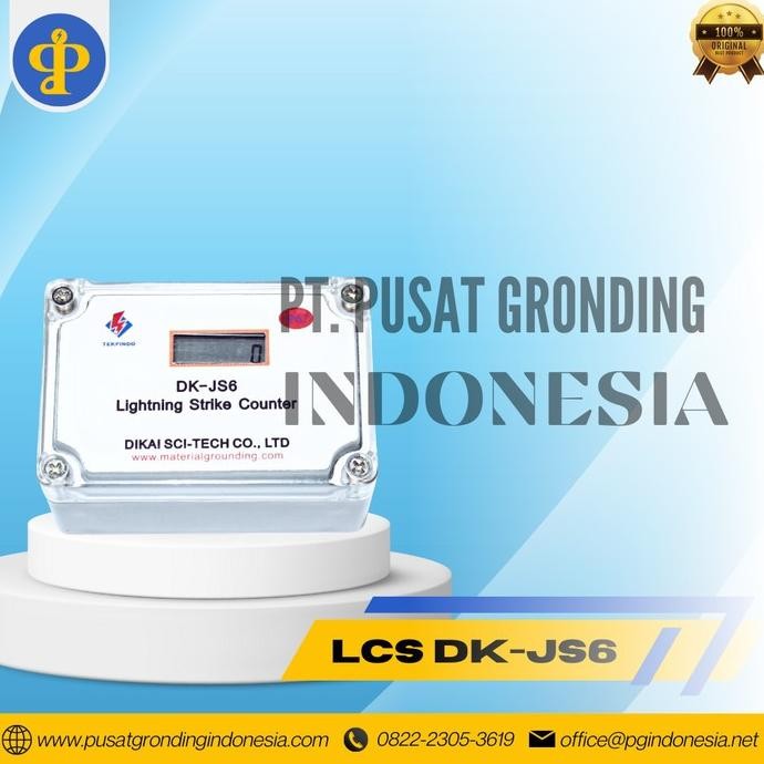 Lightning Strike Counter DK-JS6 Penghitung Sambaran Petir Digital