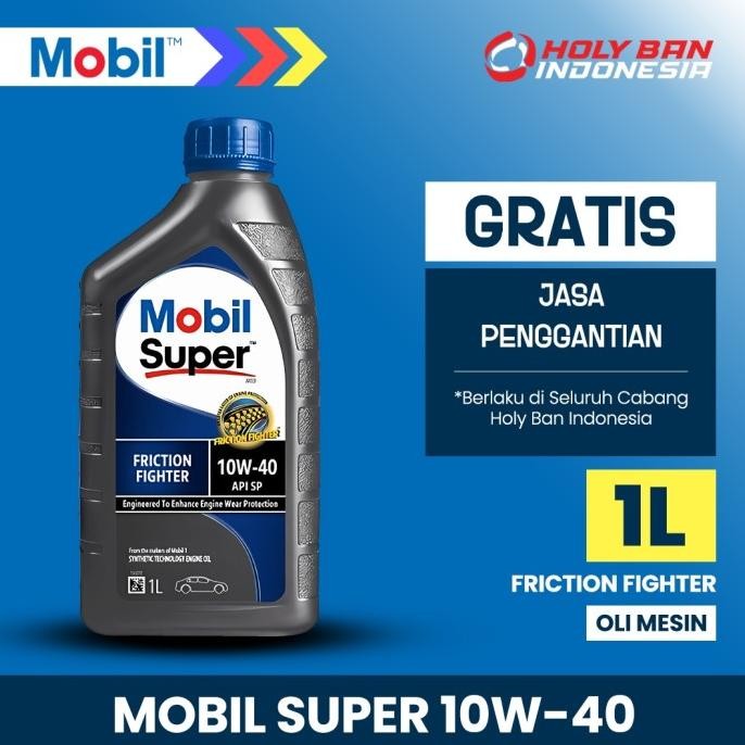 

READY MOBIL SUPER FRICTION FIGHTER 10W-40 (1 LITER) - OLI MESIN