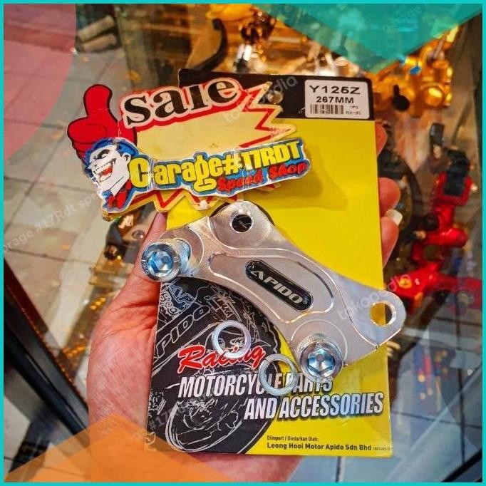breaket breket kaliper standar disc 267mm shock standar nouvo 125 z 11