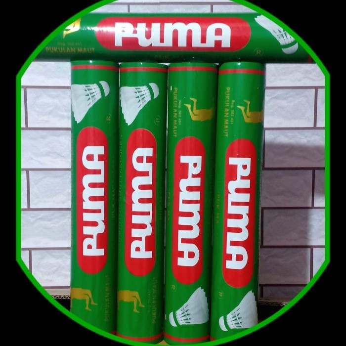 Shuttlecock Puma Hijau Original