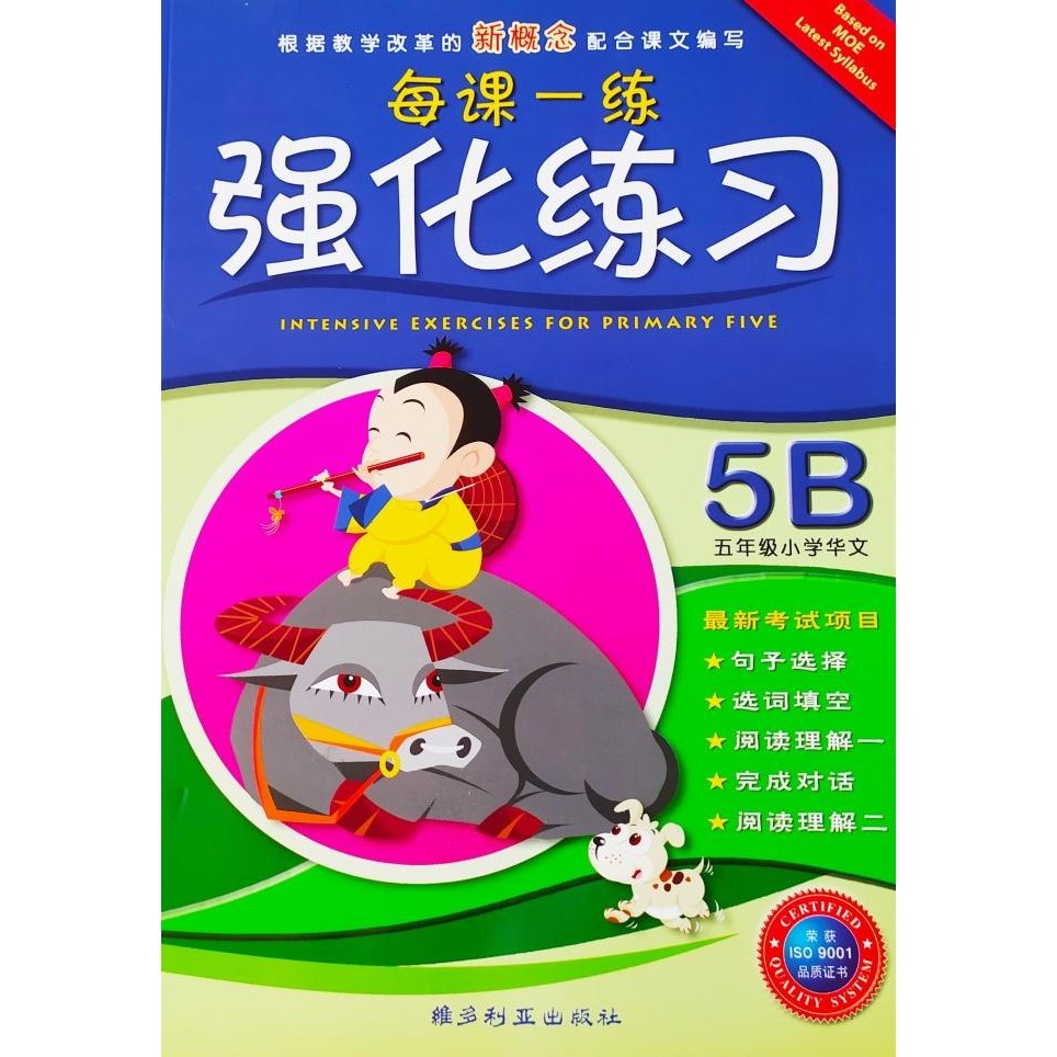 

READY INTENSIVE EXERCISES FOR PRIMARY 5B (LATEST SYLLABUS)