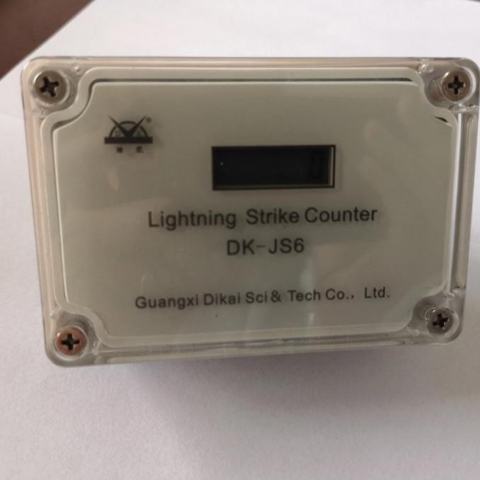 Lightning strike counter DK-JS6 penghitung sambaran petir digital