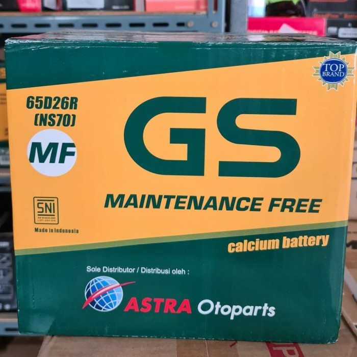 Aki Mobil Isuzu Panther GS Astra NS70 MF Aki kering